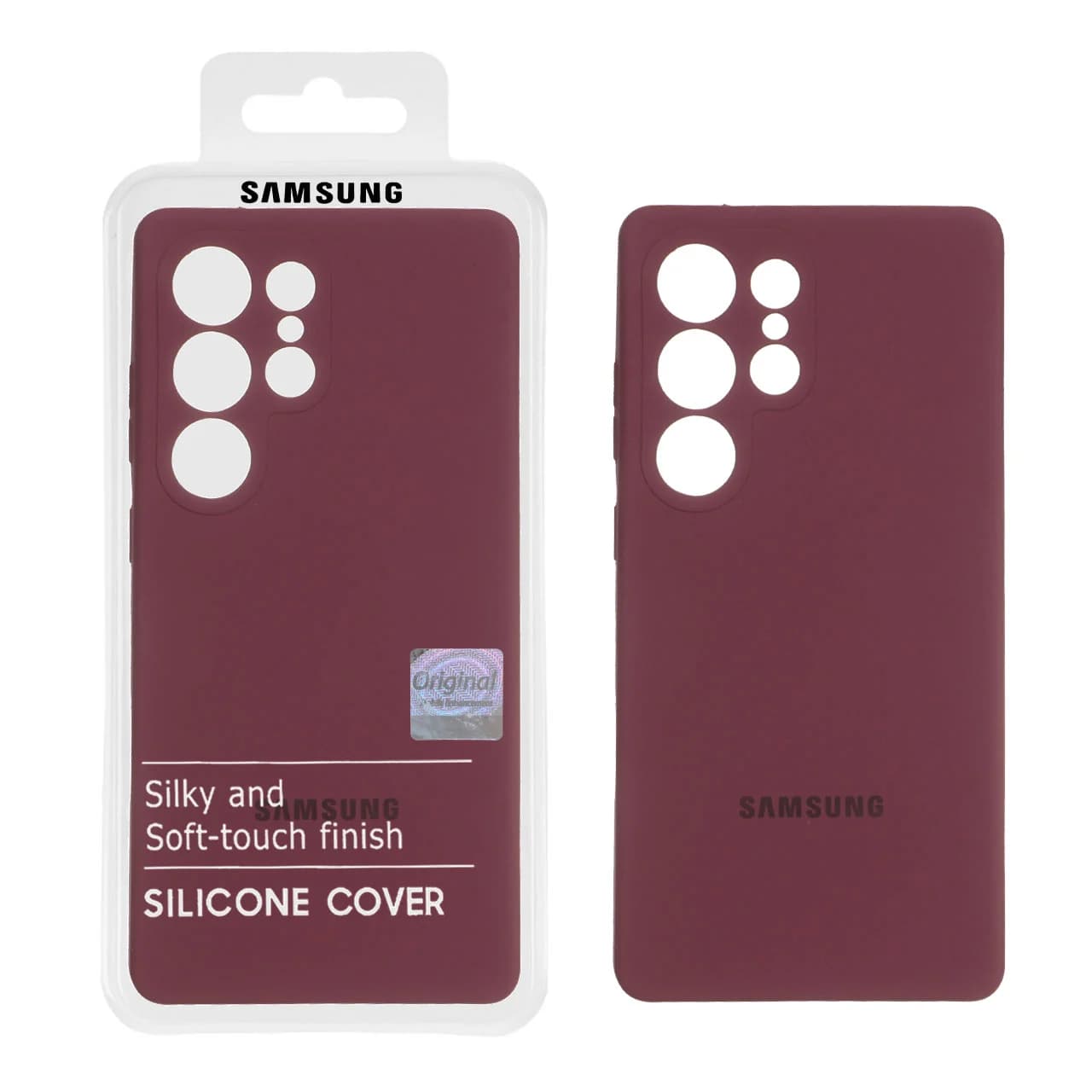 قاب سیلیکونی پاک کنی اورجینال Master Quality مدل Samsung Galaxy S25 Ultra — تصویر ۴