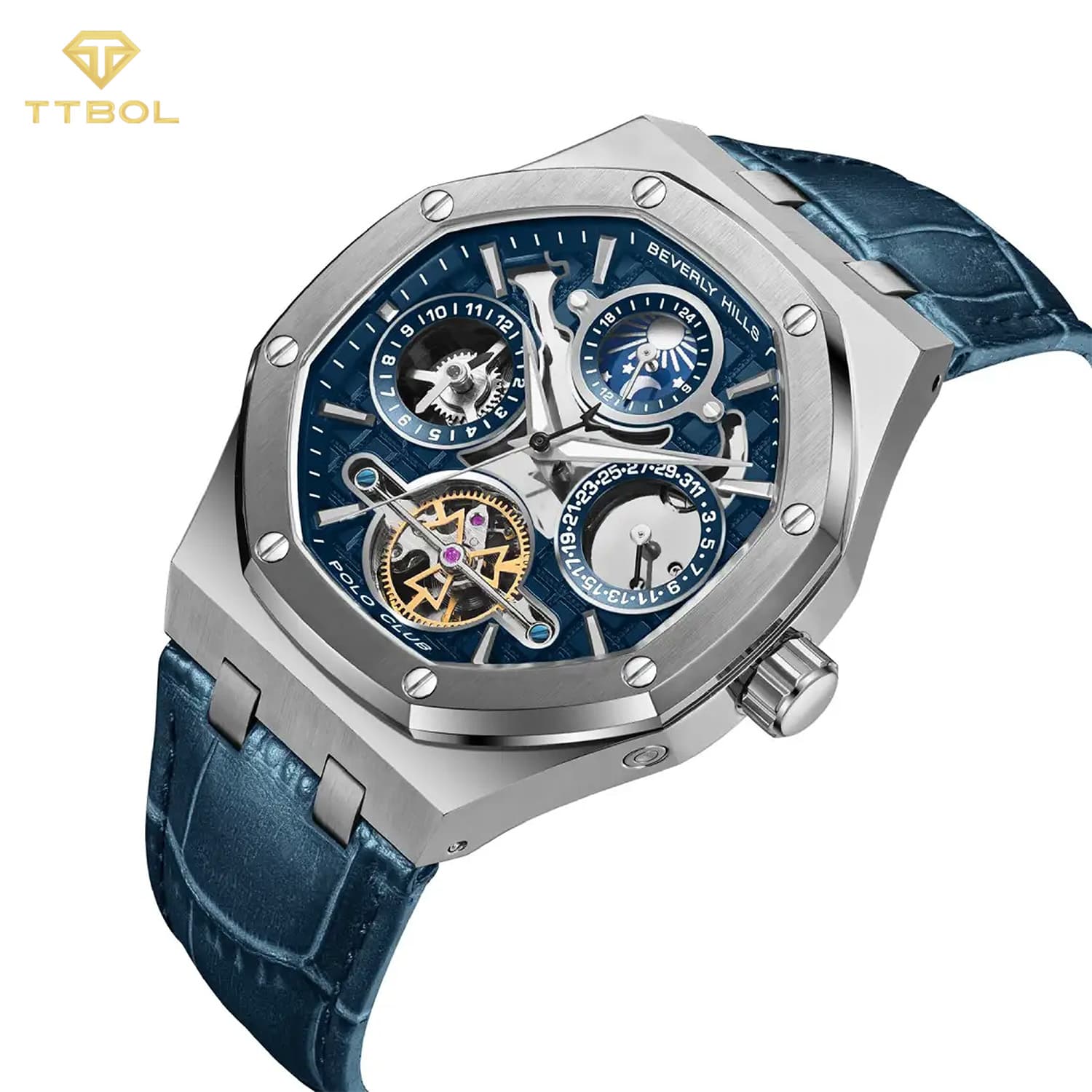 ساعت مچی مردانه بورلی هیلز پولو کلاب BEVERLY HILLS POLO CLUB BP3787X.399 — تصویر ۲