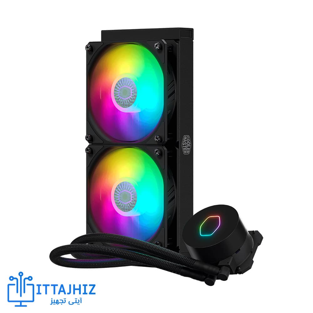خنک کننده مایع کولرمستر MasterLiquid 240L CORE ARGB — تصویر ۲
