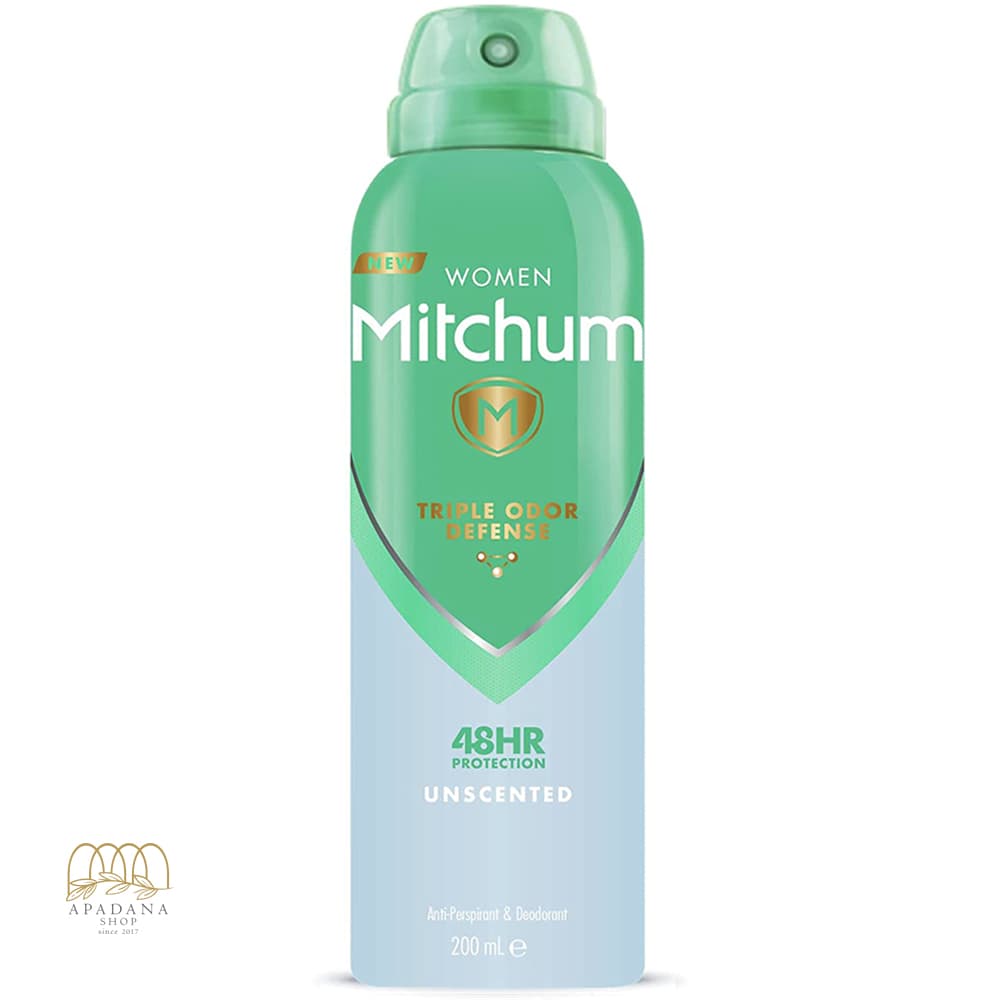 اسپری ضد تعریق زنانه میچام فاقد رایحه Unscented حجم 150 میل