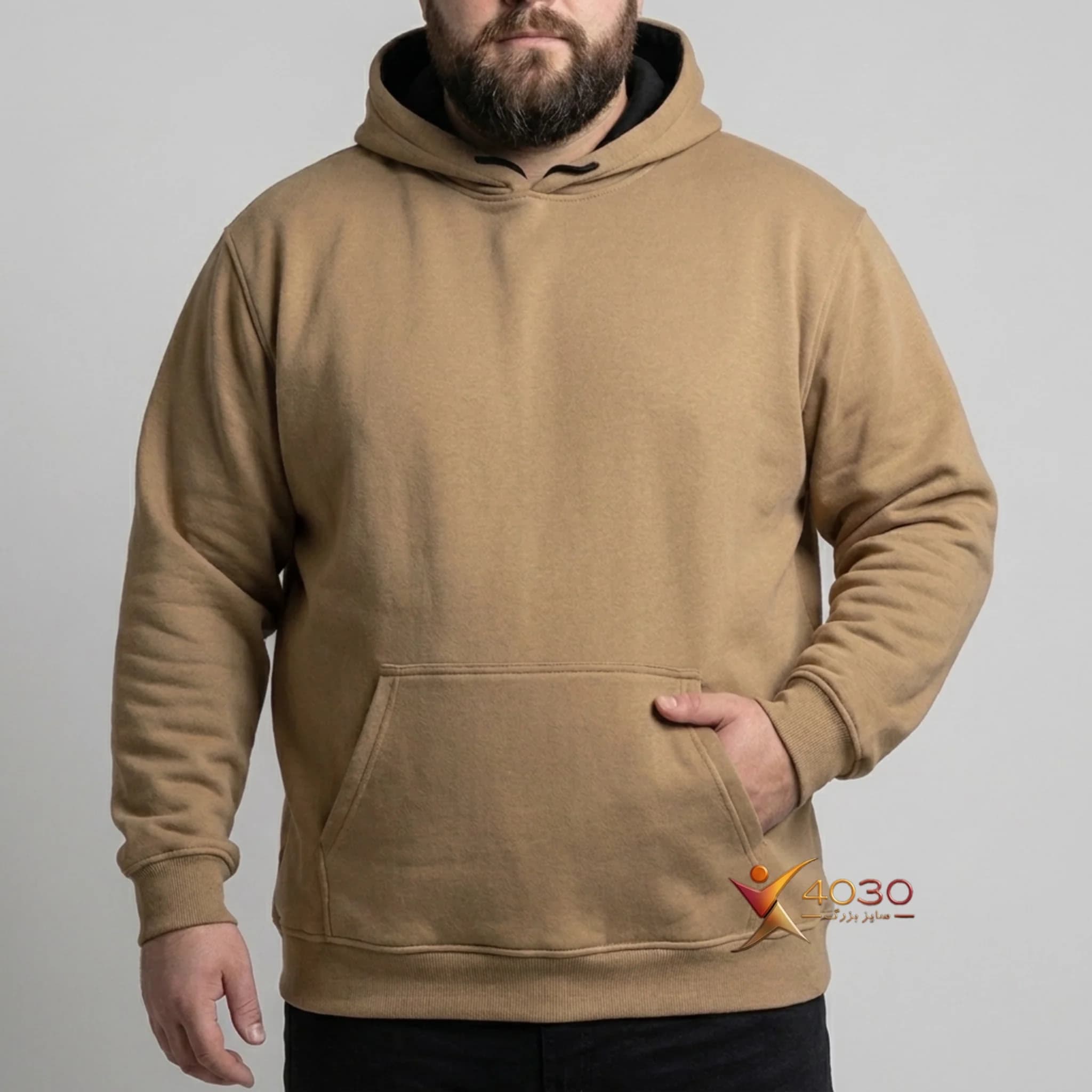 هودی BASIC سایز بزرگ مردانه ( 5010 ) — تصویر ۶