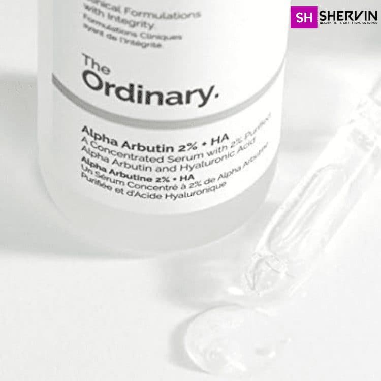سرم ضد لک آلفا آربوتین و هیالورونیک اسید اوردینری Alpha Arbutin 2% + HA حجم 30 میل — تصویر ۴