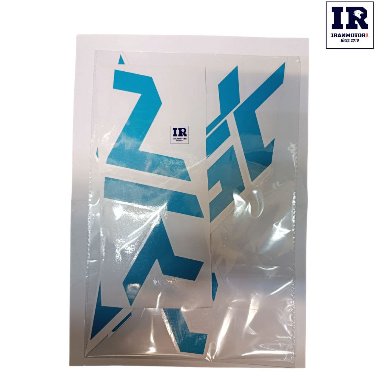 برچسب کامل موتور سیکلت CF 250 NK (فیروزه ای) — تصویر ۲