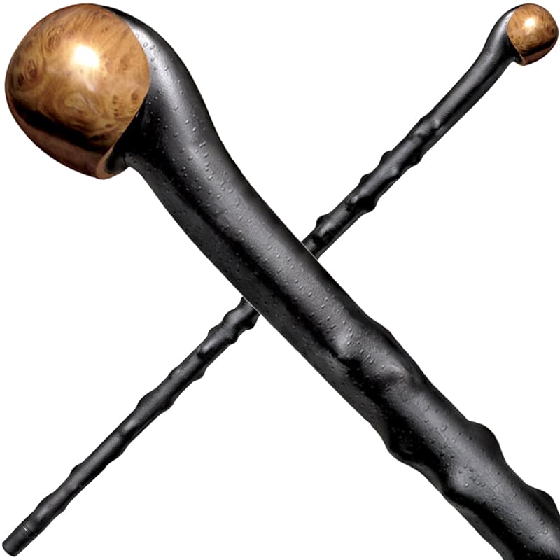 عصای کلد استیل مدل Irish Blackthorn Walking Stick