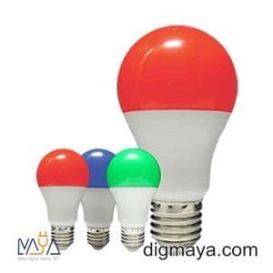 لامپ 10وات رنگی led دلتا