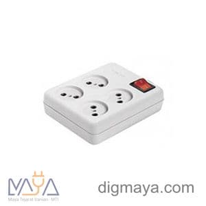 چهارخانه ساده مربع 3م پارت الکتریک مدل نیک 329