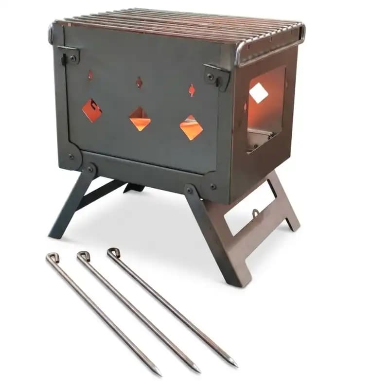 فایرباکس تاشو شوان مدل سه سیخ shvan firebox — تصویر ۲