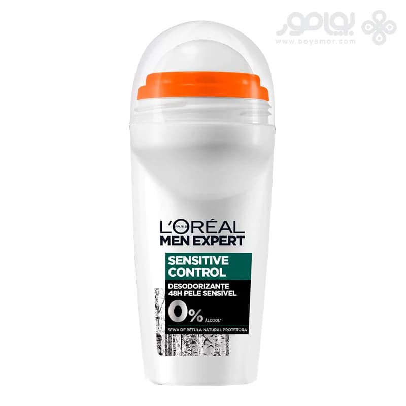 رول ضد تعریق مردانه لورال مدل Sensitive Control حجم 50 میل — تصویر ۳