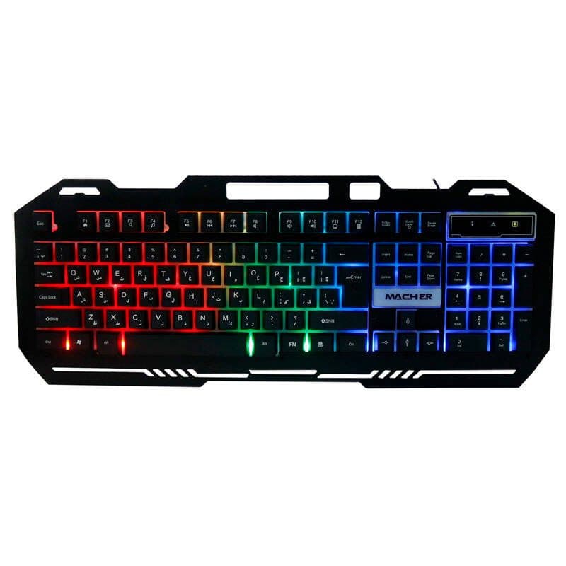 کیبورد گیمینگ MACHER-365- RGB