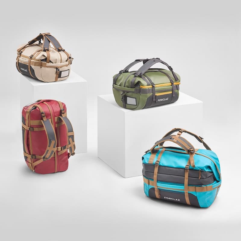 کوله حمل Forclaz مدل Duffel 500 Extend ظرفیت 60 لیتر — تصویر ۷