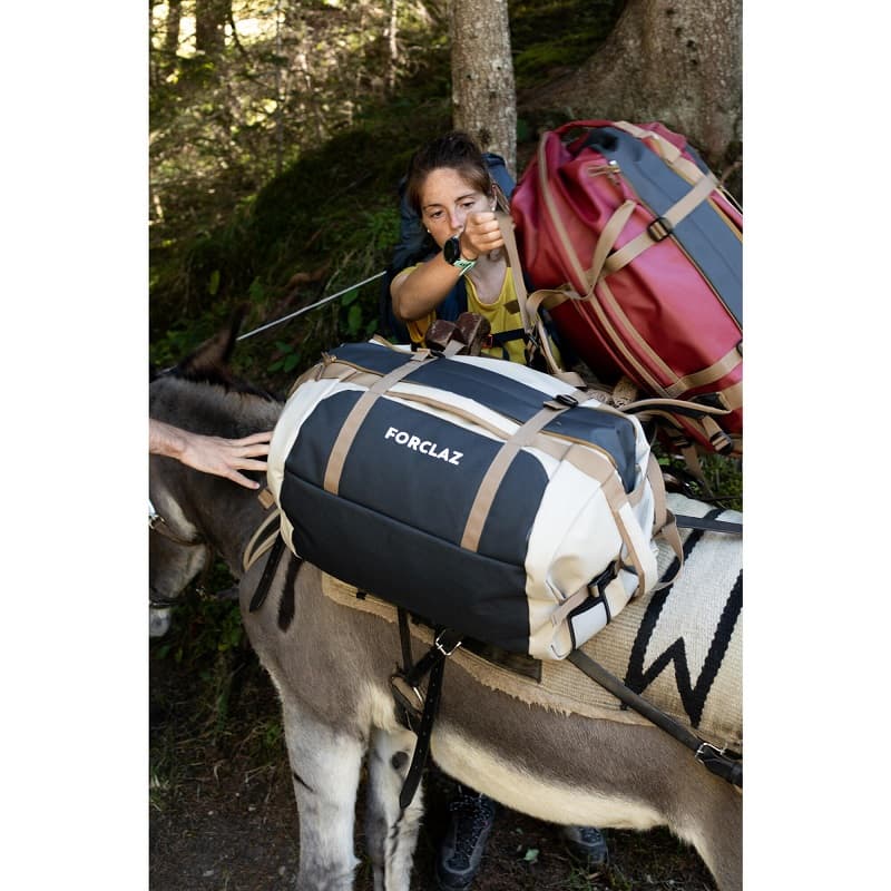 کوله حمل Forclaz مدل Duffel 500 Extend ظرفیت 60 لیتر — تصویر ۸
