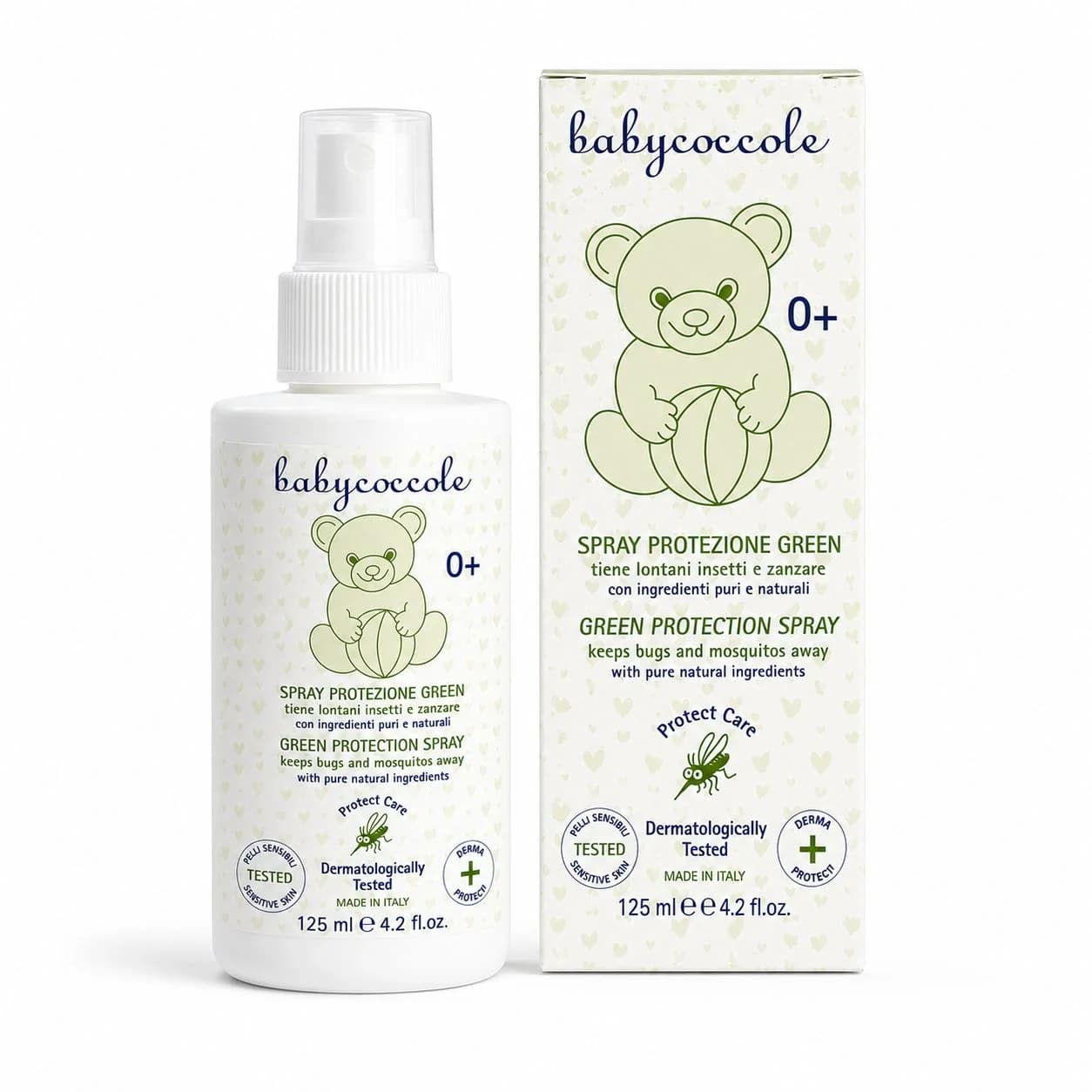 اسپری ضد گزش حشرات برند بیبی کوکول Babycoccole حجم 125 میل