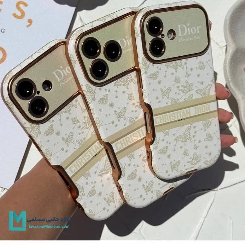 قاب گوشی كلاسيك ديور پروانه اي کد C3558 | لوازم جانبی مسلمی