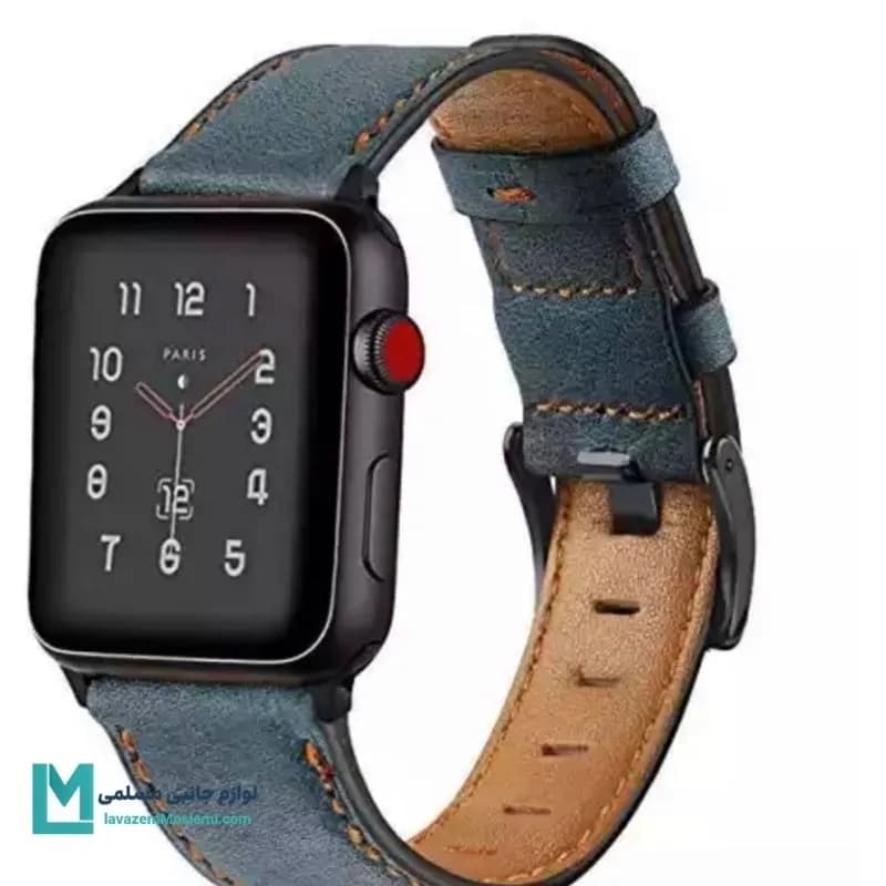 بند اپل واچ چرم رنگی کد W1190 | لوازم جانبی مسلمی — تصویر ۵