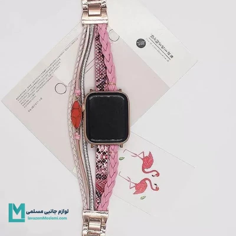 بند اپل واچ بوهمی کد W1187 | لوازم جانبی مسلمی — تصویر ۲