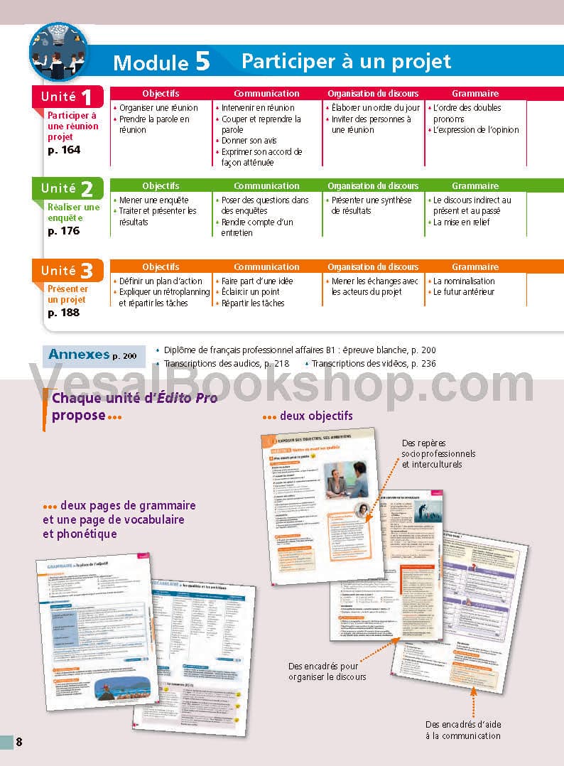 کتاب ادیتو پرو Edito Pro B1 – Livre + Cahier + MP3 — تصویر ۳