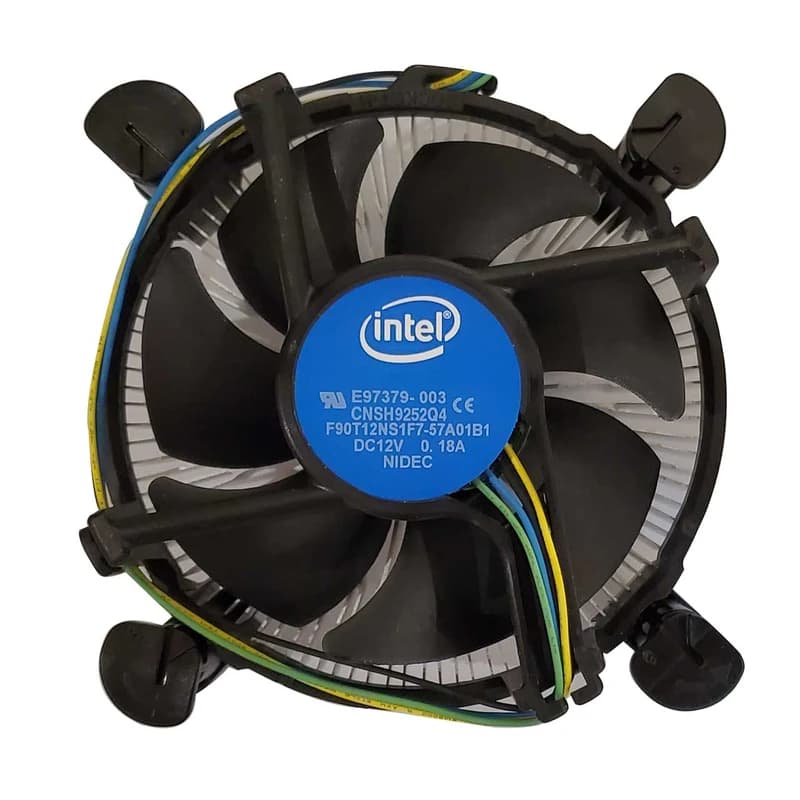 فن خنک کننده پردازنده اینتل CORE i7 مدل 775-1155 زیر مسی 190 گرم