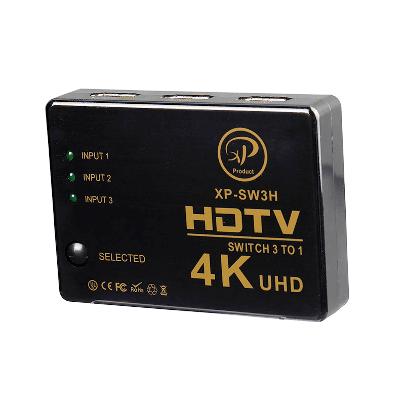 سوئیچ 3 به 1 HDMI ایکس پی مدل SW3H