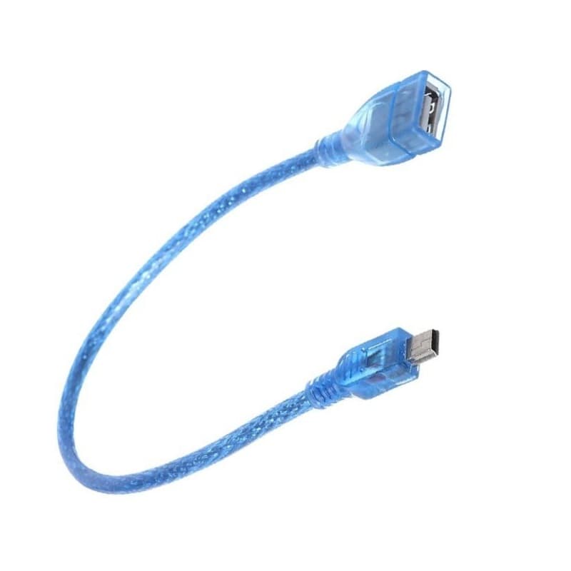 کابل تبدیل OTG USB F TO 5 PIN به طول 0.3 متر رویال — تصویر ۲