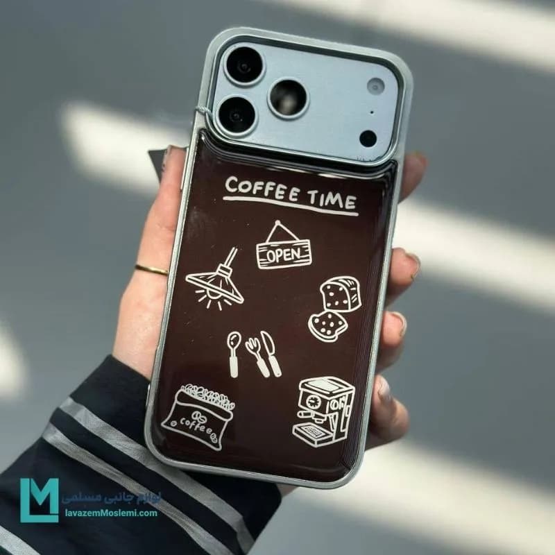 ‎قاب گوشی کروم طرح Coffee Time کدC3546 | لوازم جانبی مسلمی