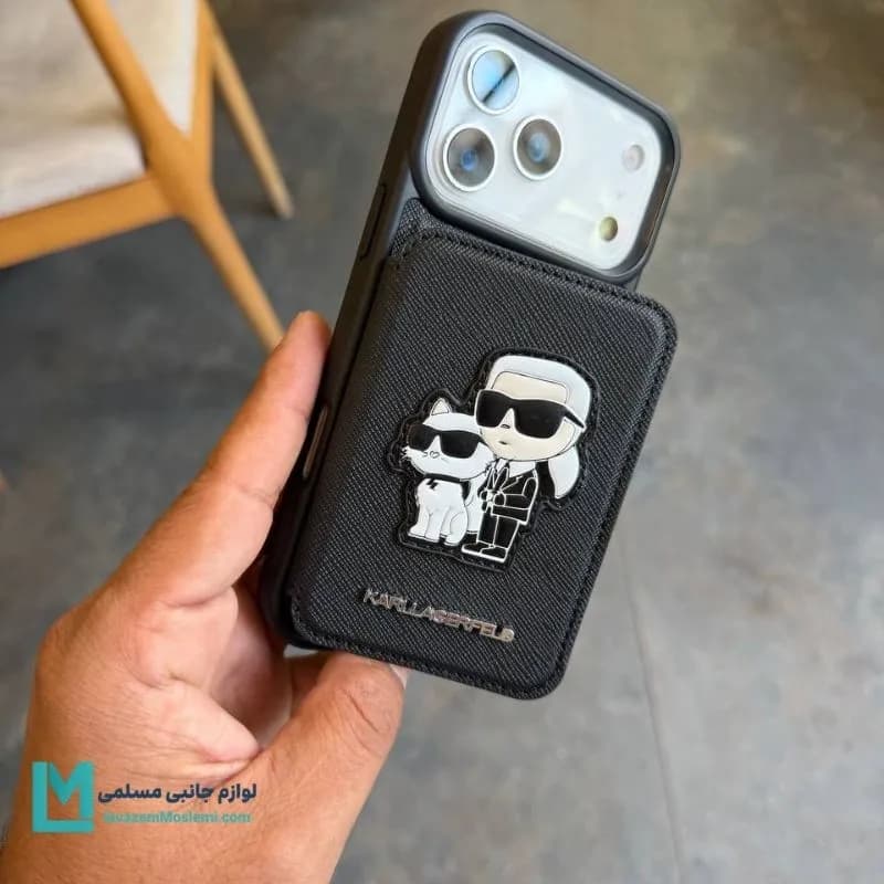 قاب گوشی طرح karl magnet wallet کد C3544 | لوازم جانبی مسلمی — تصویر ۲