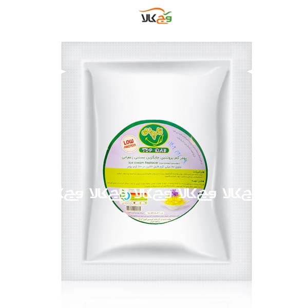 پودر کم پروتئین جایگزین بستنی وانیلی (فنیل کتونوری) تاپ دی – 150 گرمی