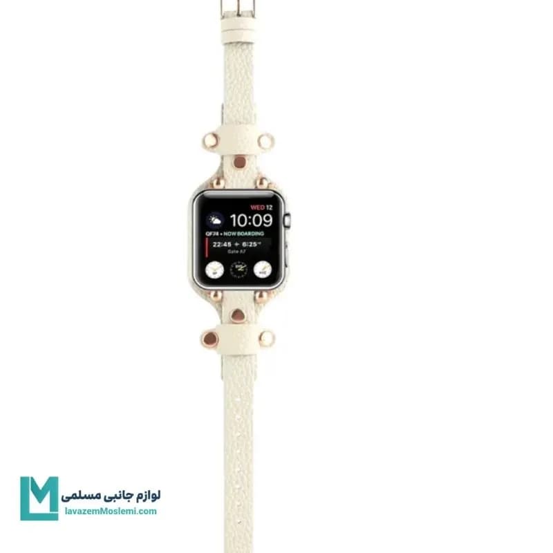 بند اپل واچ هرمس فشن کد W1176 | لوازم جانبی مسلمی — تصویر ۵