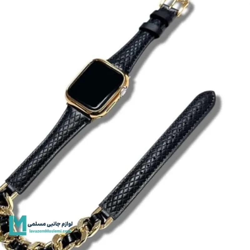 بند اپل واچ هرمس شنل کد W1174 | لوازم جانبی مسلمی