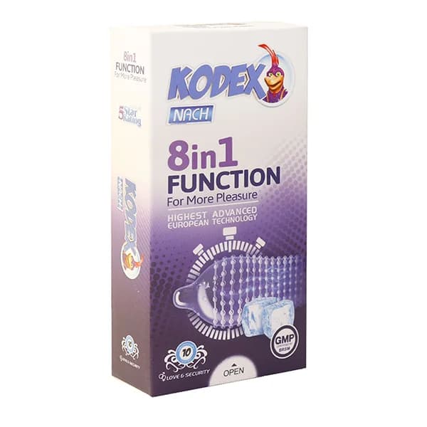 کاندوم 8 در 1 فانکشن کدکس 8in1 function