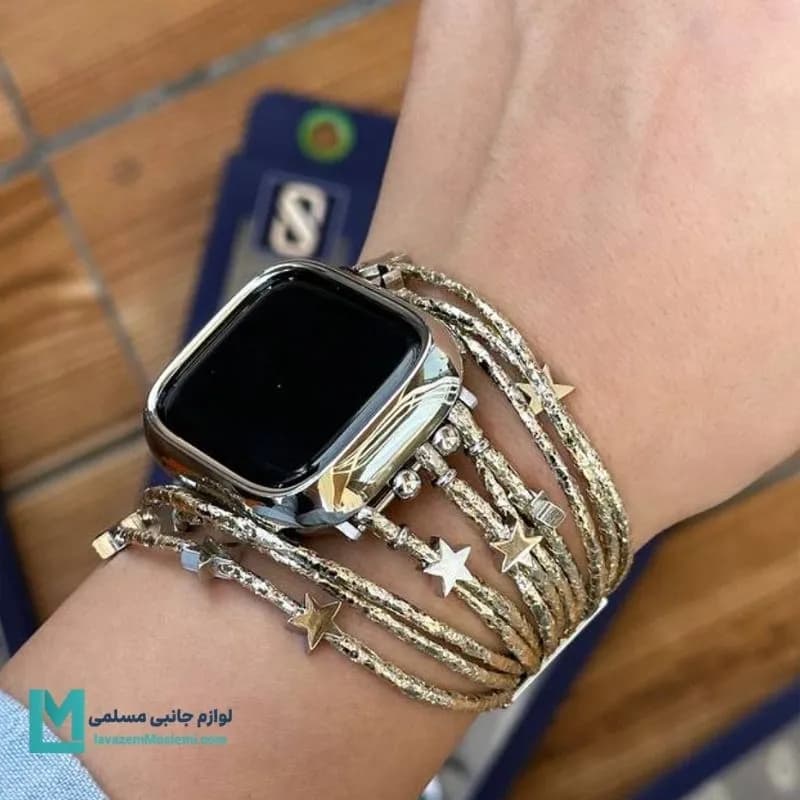 بند اپل واچ هرمس بوهمیا ستاره کد W1170 | لوازم جانبی مسلمی — تصویر ۴