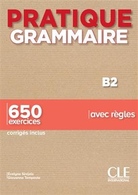 کتاب فرانسه Pratique Grammaire – Niveau B2 – Livre + Corrigés