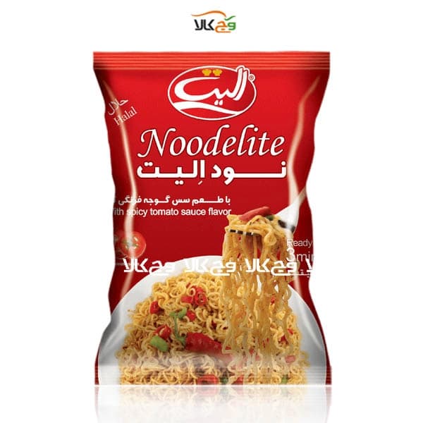 نودالیت سس گوجه تند الیت – 75 گرمی