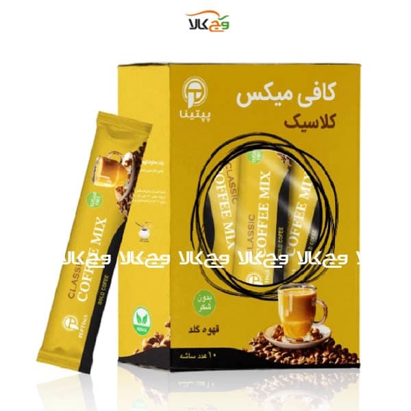 کافی میکس کلاسیک بدون شکر پپتینا – ساشه 10 عددی