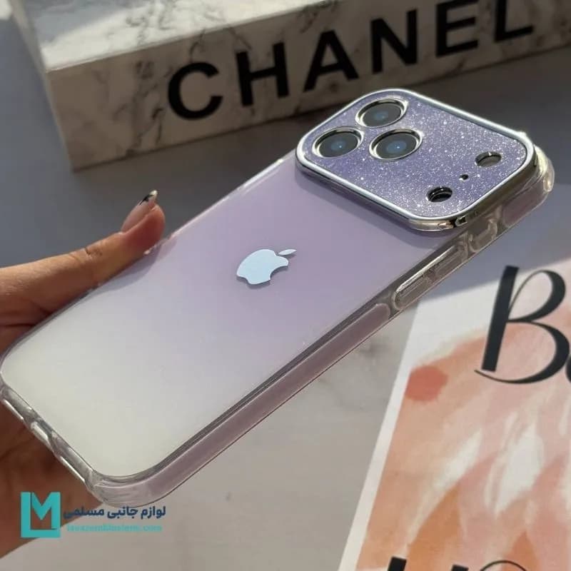 قاب گوشی دخترانه طرح گرادیان اکلیلی کد C3531 | لوازم جانبی مسلمی — تصویر ۲