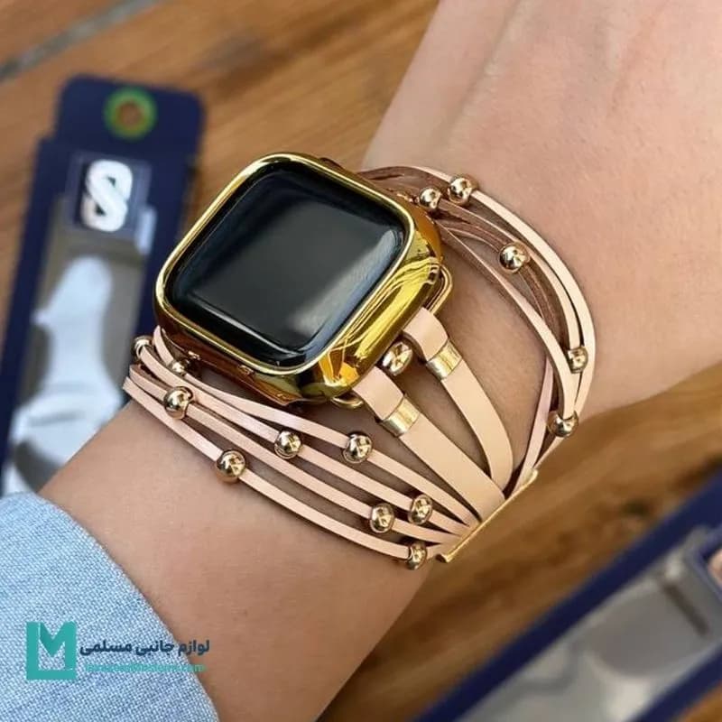 بند اپل واچ هرمس بوهمیا کد W1168 | لوازم جانبی مسلمی — تصویر ۲