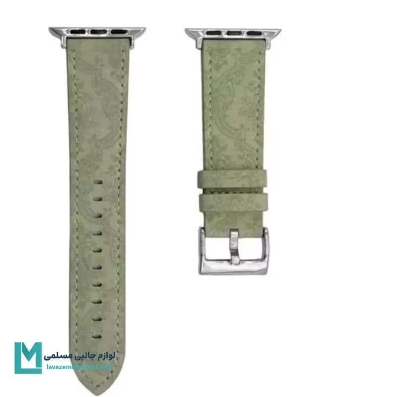 بند اپل واچ چرم سیج کد W1167 | لوازم جانبی مسلمی — تصویر ۲