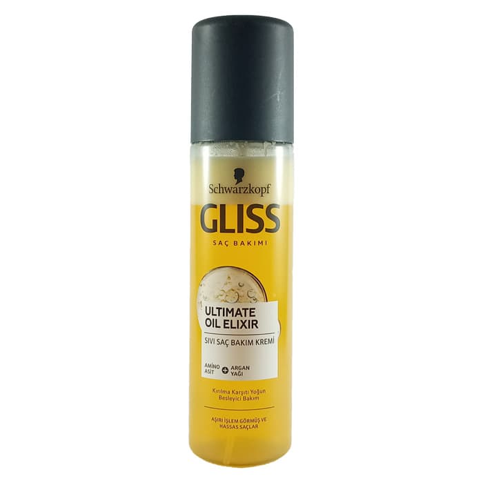اسپری مو دو فاز ULTIMATE OIL ELIXIR گلیس GLISS