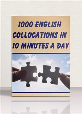 کتاب 1000 English collocations in 10 minuites a day