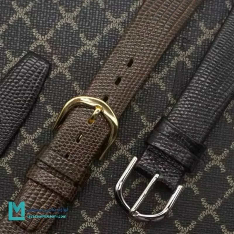 بند اپل واچ چرم پوست ماری کد W1164 | لوازم جانبی مسلمی — تصویر ۳