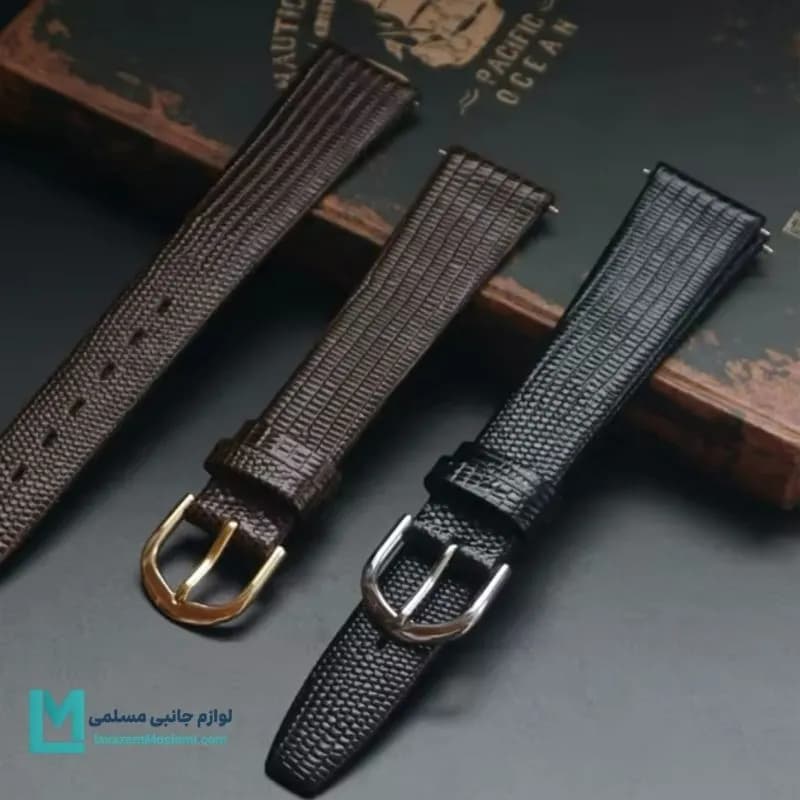 بند اپل واچ چرم پوست ماری کد W1164 | لوازم جانبی مسلمی