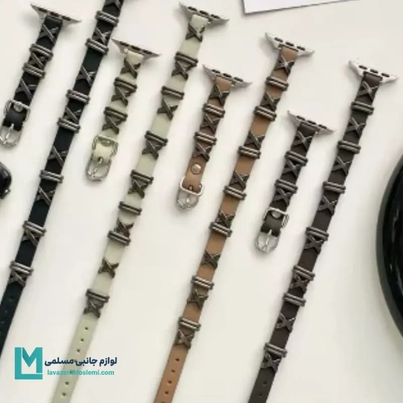 بند اپل واچ هرمس پانک کد W1162 | لوازم جانبی مسلمی — تصویر ۲
