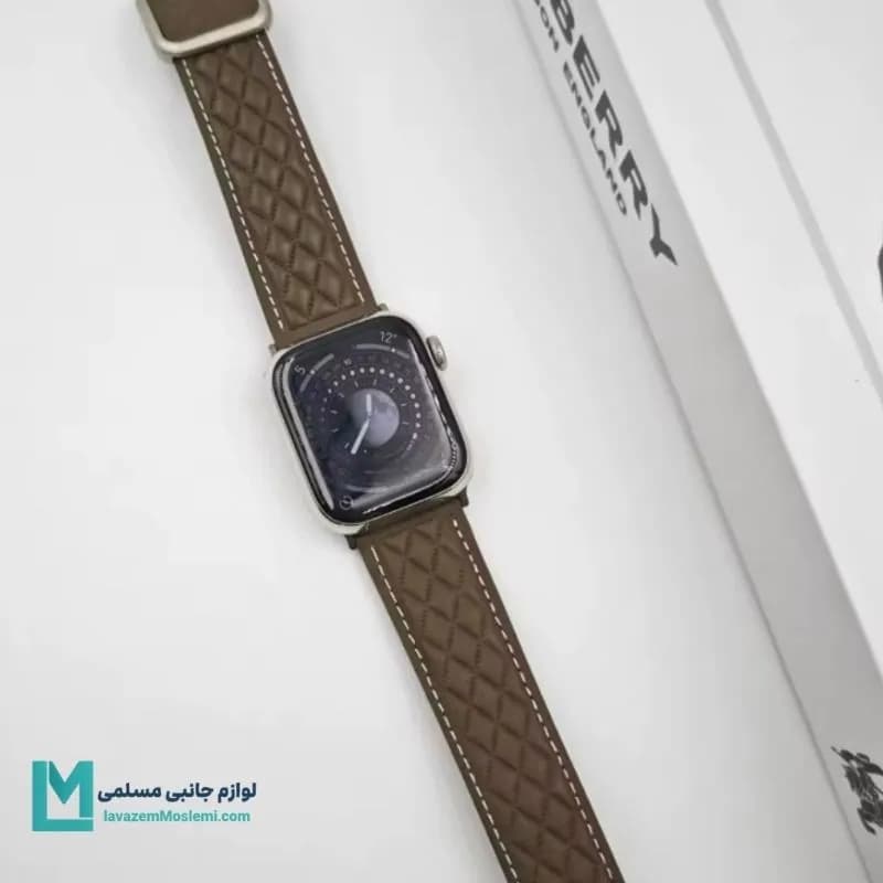 بند اپل واچ چرم مگنتی شنل کد W1157 | لوازم جانبی مسلمی — تصویر ۶