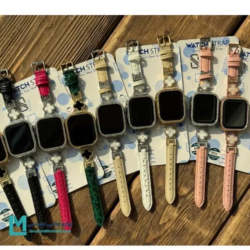 بند اپل واچ لدر ون کلیف 2 کد W1153 | لوازم جانبی مسلمی — تصویر ۳