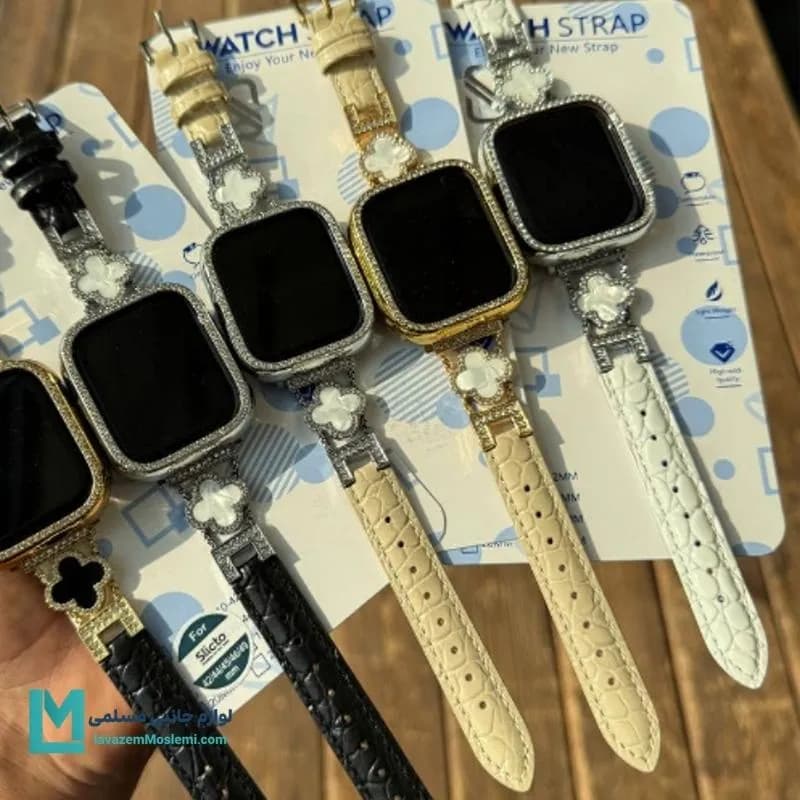 بند اپل واچ لدر ون کلیف 2 کد W1153 | لوازم جانبی مسلمی — تصویر ۲