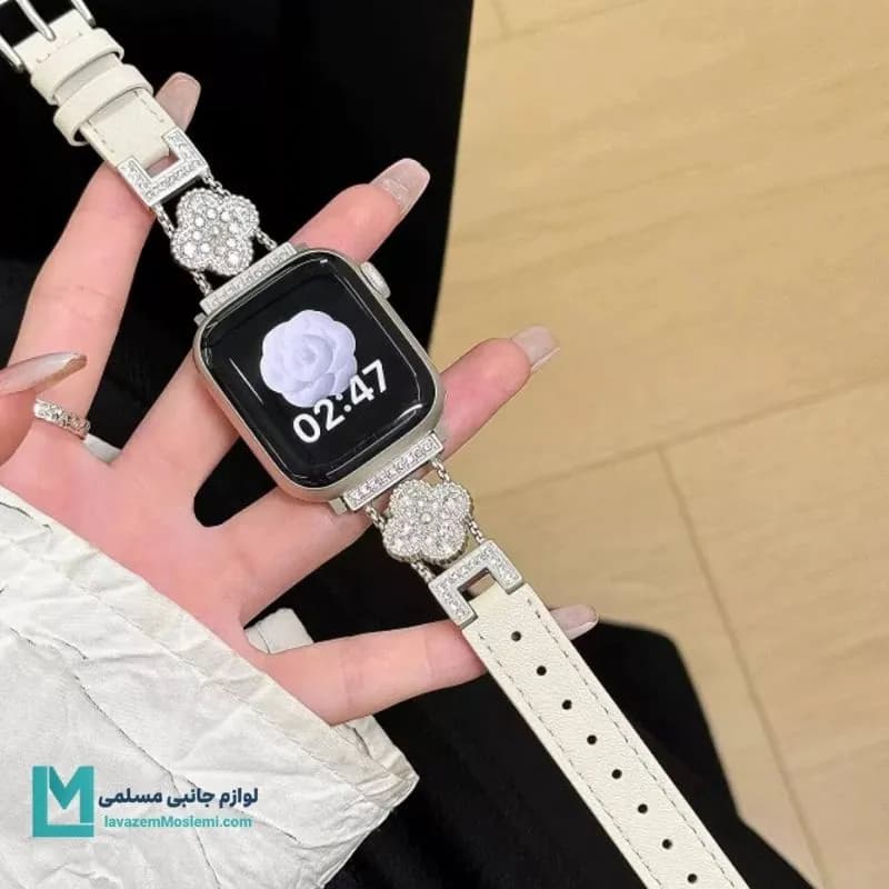 بند اپل واچ لدر ون کلیف 3 کد W1150 | لوازم جانبی مسلمی — تصویر ۲
