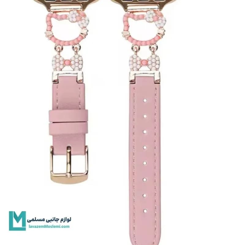 بند اپل واچ چرم کیتی کد W1149 | لوازم جانبی مسلمی — تصویر ۳
