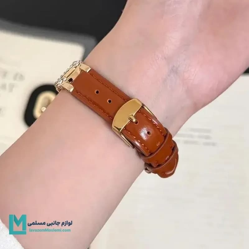بند اپل واچ چرم و دیاموند S کد W1145 | لوازم جانبی مسلمی — تصویر ۷