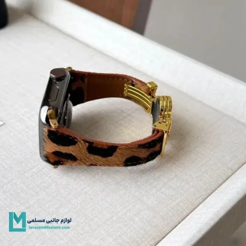 بند اپل واچ پلنگی ون کلیف کد W1136 | لوازم جانبی مسلمی — تصویر ۶