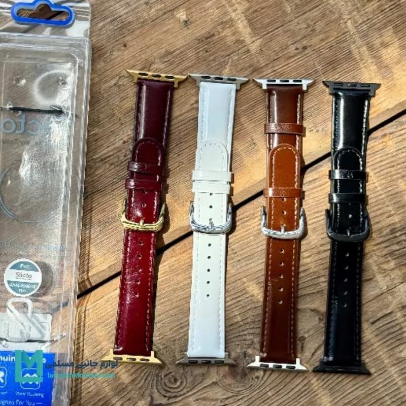 بند اپل واچ چرم وینتیج کد W1133 | لوازم جانبی مسلمی — تصویر ۸