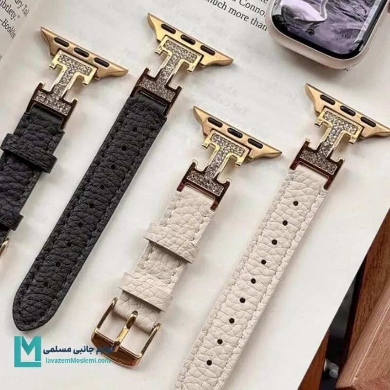 بند اپل واچ هرمس هرون کد W1124 | لوازم جانبی مسلمی